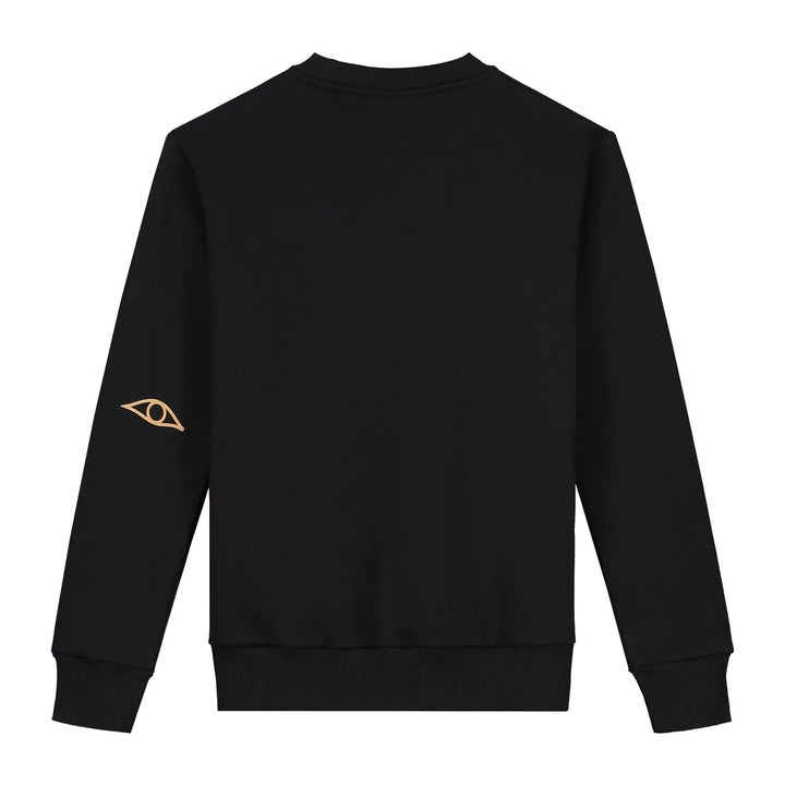 Twin logo Sweatshirt Black - Le Giza